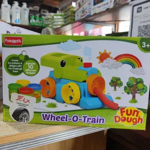 Fun dough wheel o train