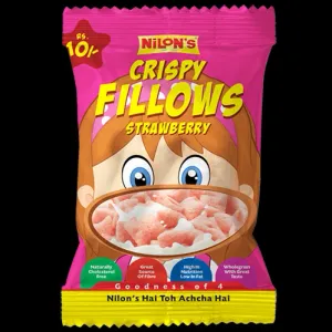 10rs Crispy strawberry fillows