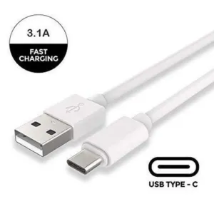 Type c USB/DATA Cable 3.1A for fast charging and data transfer