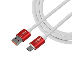 Riviera (DT-02) 4.5 Amp Premium TPE Wire Type C Data Charging Cable