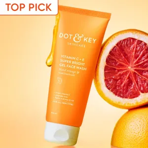 DOT&KEY Vitamin C + E Gel Facewash, 100ml