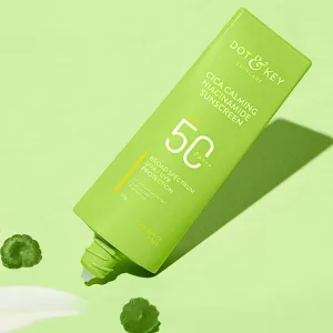 DOT&KEY Cica Calming Sunscreen, SPF 50+ PA++++, 50gm