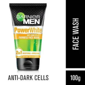 Garnier Facewash Men Power White , 100gm