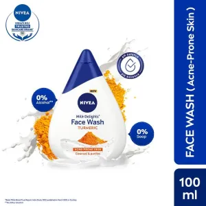 Nivea Facewash Womens Turmeric, 100ml