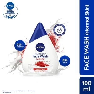 Nivea Facewash Womens Saffron, 100ml