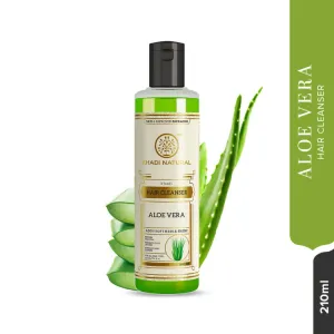 Khadi Hair Cleanser Aloe Vera, 210ml