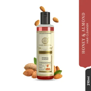 Khadi Hair Cleanser Honey & Almond, 210ml