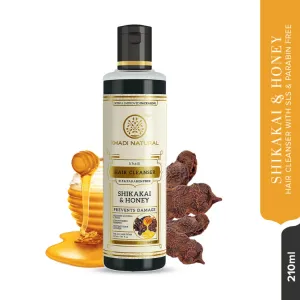 Khadi Hair Cleanser Shikakai & Honey, 210ml
