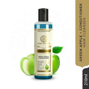 Khadi Hair Cleanser Green Apple, 210ml