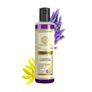 Khadi Body Wash Lavender & Ylang Ylang, 210 ml