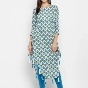 Stylish reyon kurti