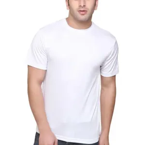 White polyester tshirt