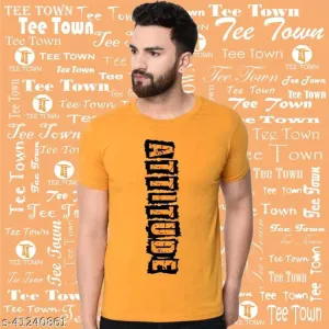 Cotton round neck t-shirt