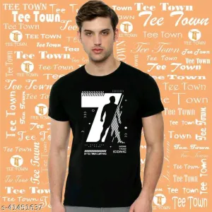Cotton round neck t-shirt