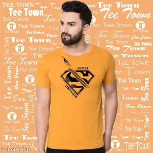 Cotton round neck t-shirt