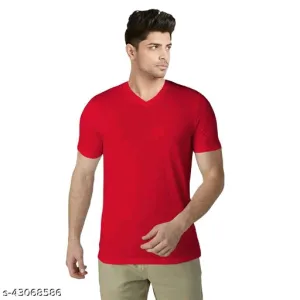 Red cotton t-shirt