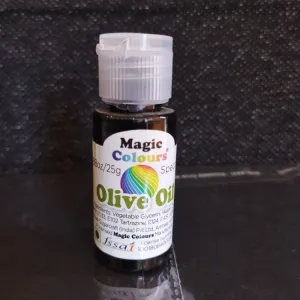 Magic colours. olive oil