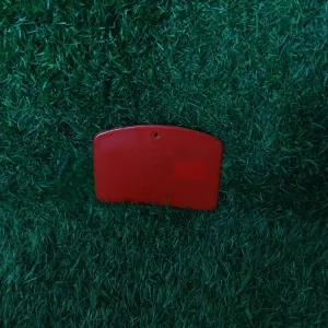 Red scraper