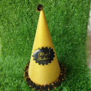 Glitter cap Gold