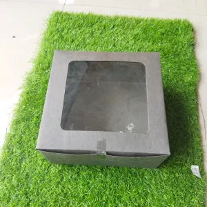 10×10 cake box window