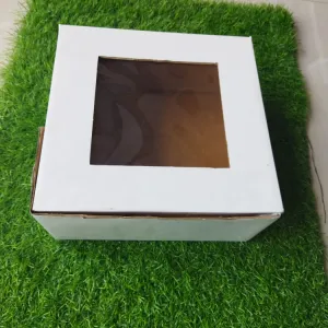 Plain white box 10×10.5