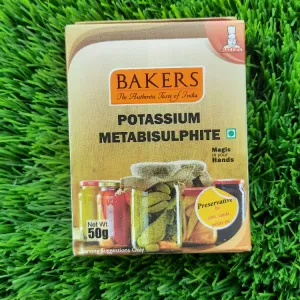 Bakers potassium Metabisulphate 50gm