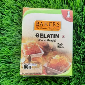 Bakers Gelatin 50gm