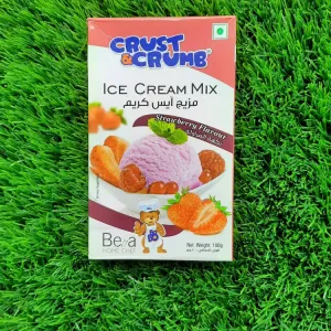 Crust & Crumb ice cream mix strawberry 100gm