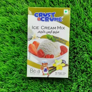 Crust & crumb ice cream mix vannila 100gm