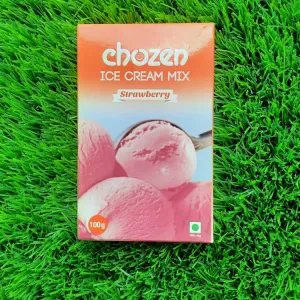 choze ice cream mix strawberry 100gm