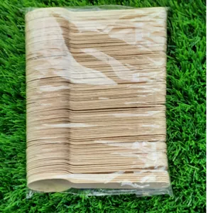 WOODEN SPOON PACKET 100PCS (160MM)