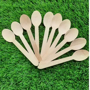 WOODEN SPOON 140 MM SINGLE 
