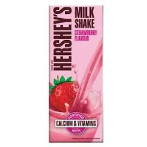 Hershey strawberry milk shake