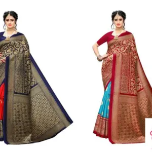 kanjivaram silk saree combo