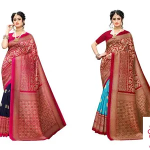 kanjivaram silk saree combo