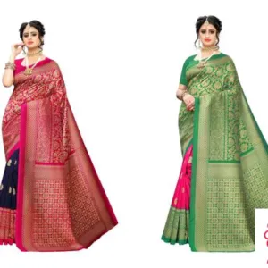 kanjivaram silk saree combo