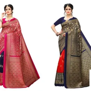 kanjivaram silk saree combo