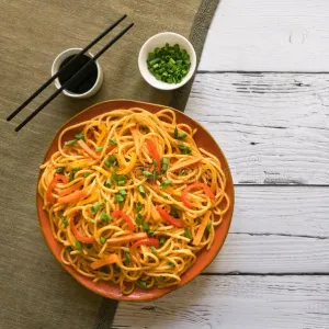 Veg Schezwan Noodles 