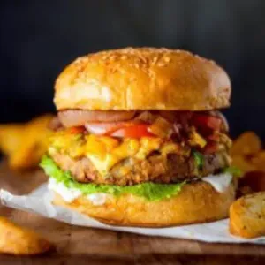 Tandoori Cheese Burger