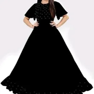 Girls self disign Rayon kurta