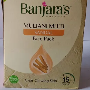 Face pack Multani mitti sandal