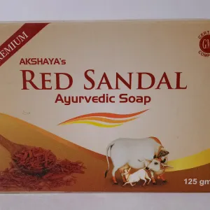 Red sandal soap