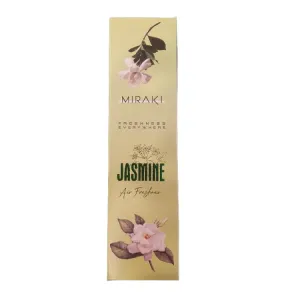 MIRAKI JASMINE FRAGRANCE PRIMIUM QUALITY LONG LASTING AIR FRESHNER FOR HOME ,OFFICE,CAR BY