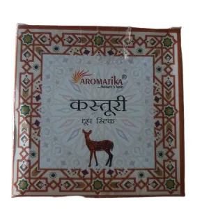 AROMATIKA KASTURI PRIMIUM DRY DHOOP STICKS 90 GMS