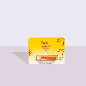 BABY BRAND PURE SAFFRON POWDER 1 GM 