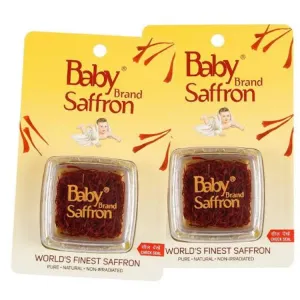 BABY BRAND PURE SAFFRON 1 GM Set of 2