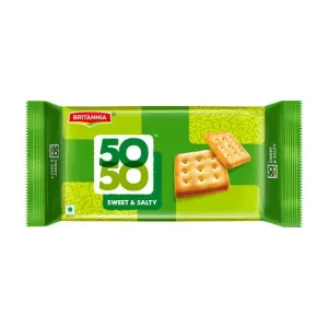 Britannia 50-50 Sweet Salty Buscuits 75g