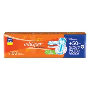 Whisper Choice Extra Long Sanitary Pad (XL)