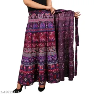 Abhisarika Drishya Women Ethnic Skirts_e