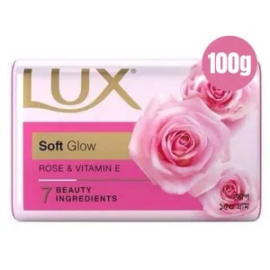 Lux Soft Glow Mega Pack 5 Piece ( लक्स साबुन)
